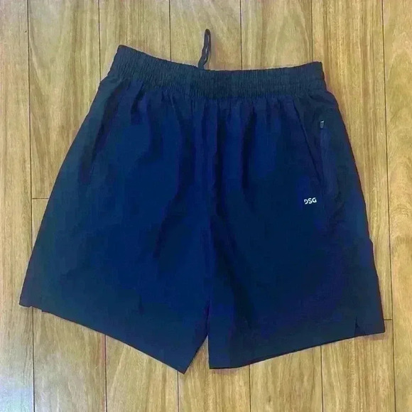 Men’s Navy Blue DSG Athletic Shorts - Picture 1 of 6